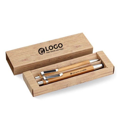 Bamboo pen set - Image 1