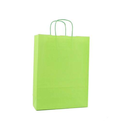 Paper bag | 18 x 24 x 8 cm | 100 gsm - Image 1