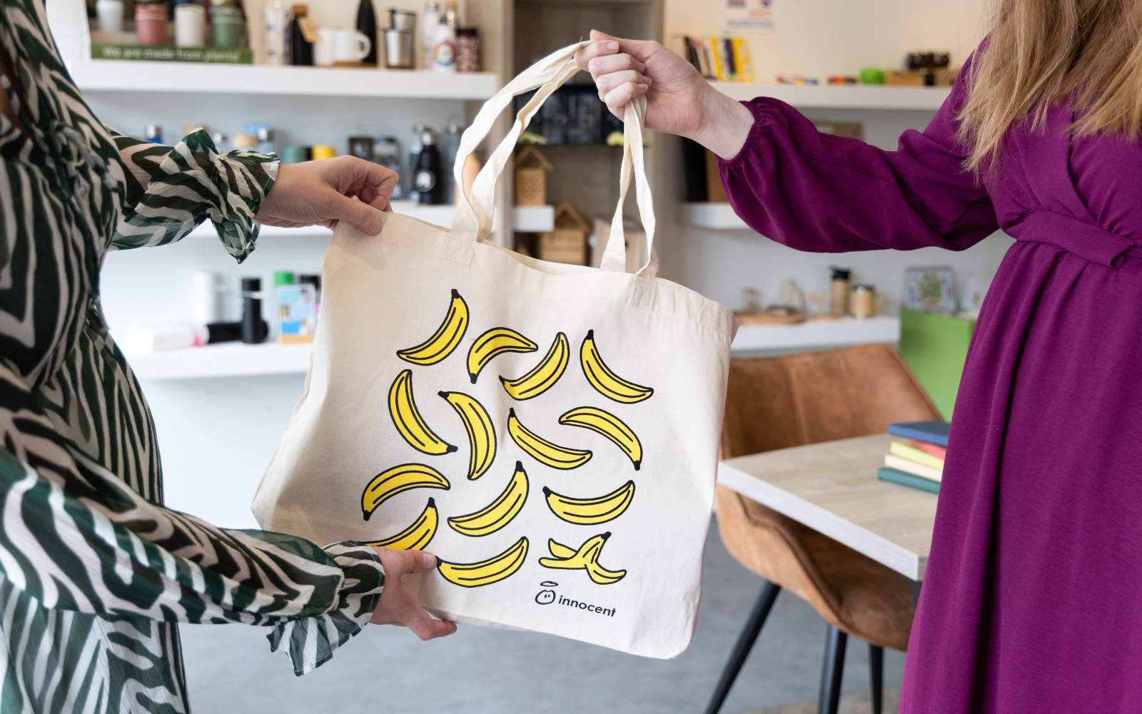 Printed cotton bags
