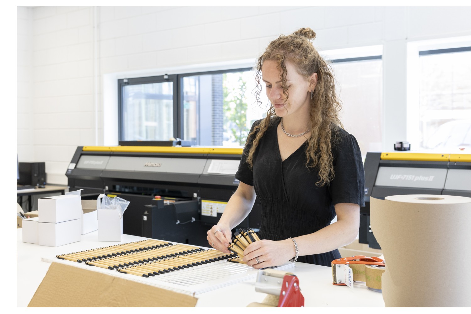 Sustainable pens printed with your logo