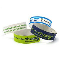 Groeipapier festivalbandjes
