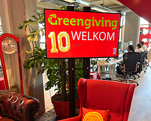 10 years of Greengiving & Tony's Chocolonely