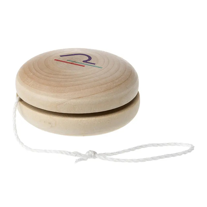 Printed wooden yo-yo