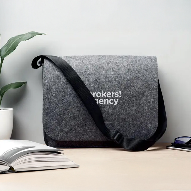 Printed laptop bag