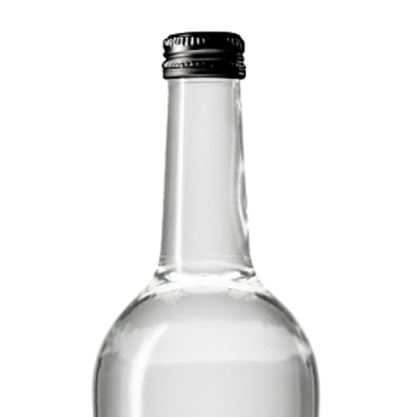 Glass bottle 750 ml with water - Image 2