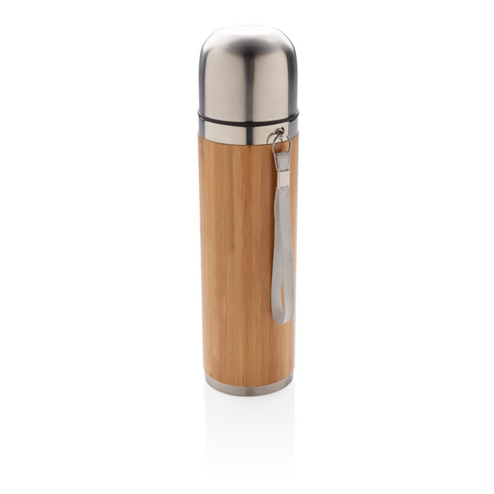 Bamboo travel bottle