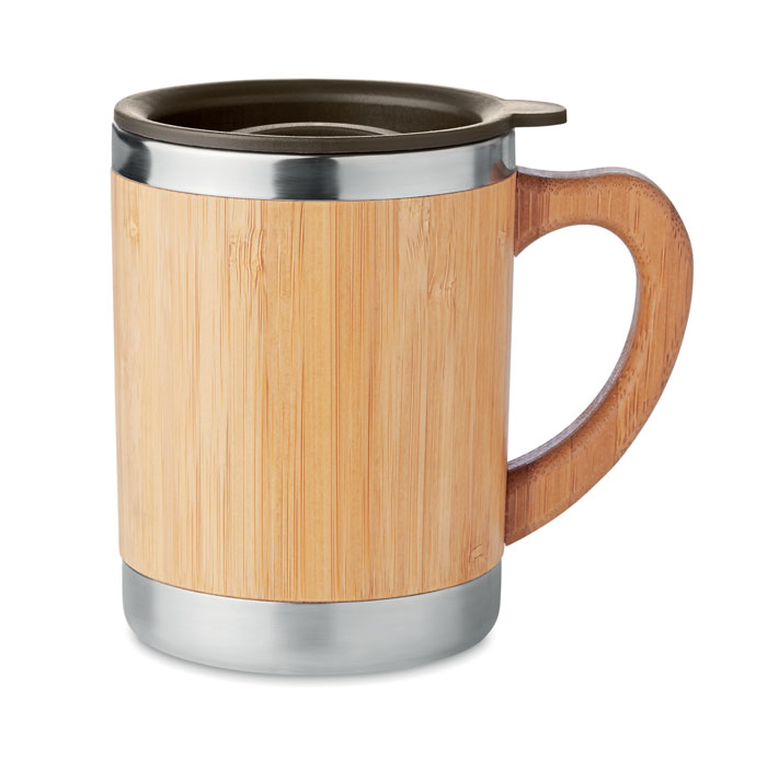 Double-walled coffee mug