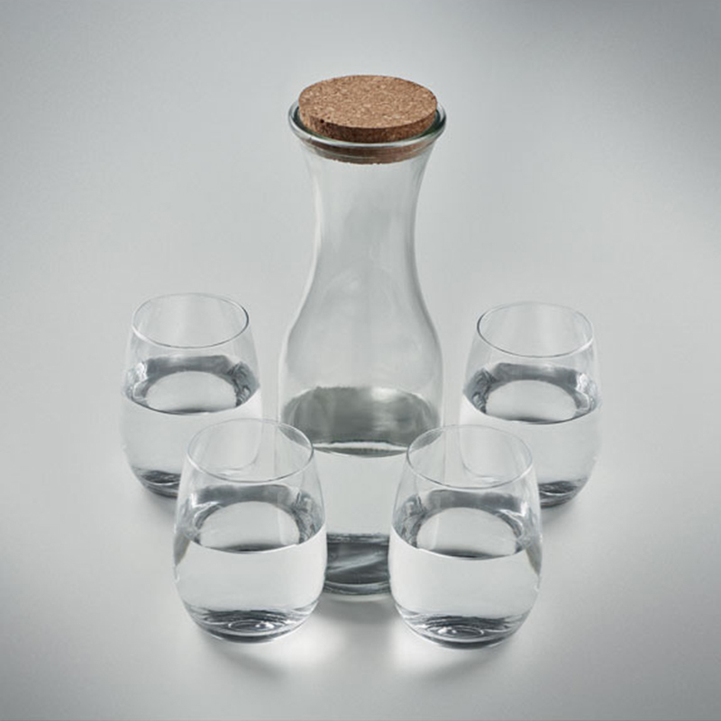 Drink set recycled glass - Image 2
