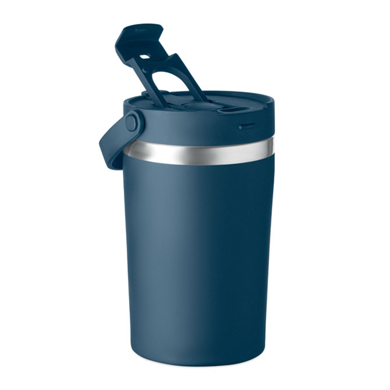 Double-walled tumbler with straw - Image 3