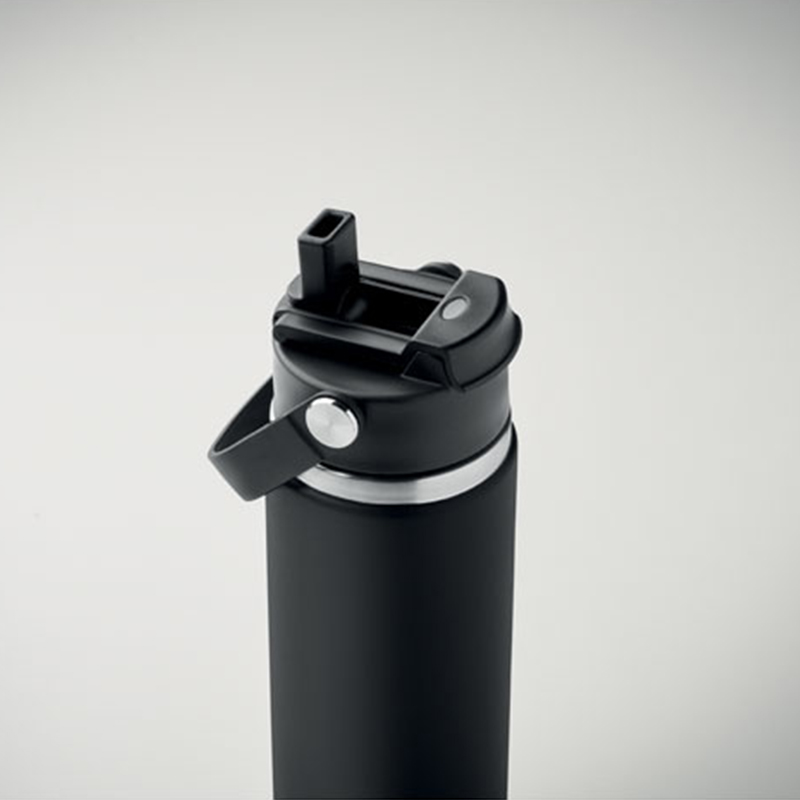 Double-walled bottle with straw - Image 7