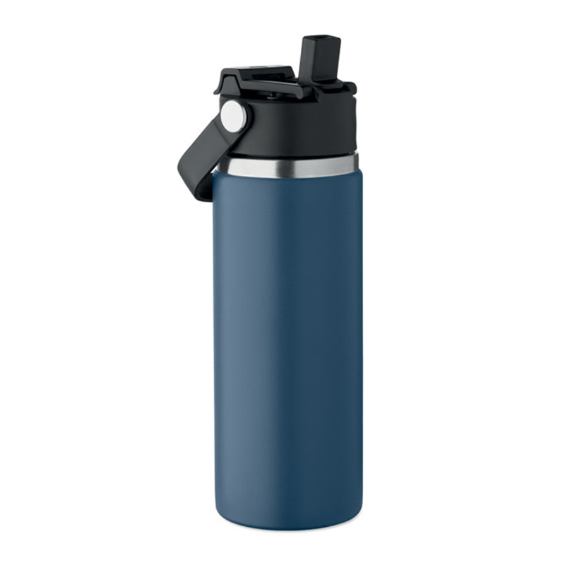 Double-walled bottle with straw - Image 8