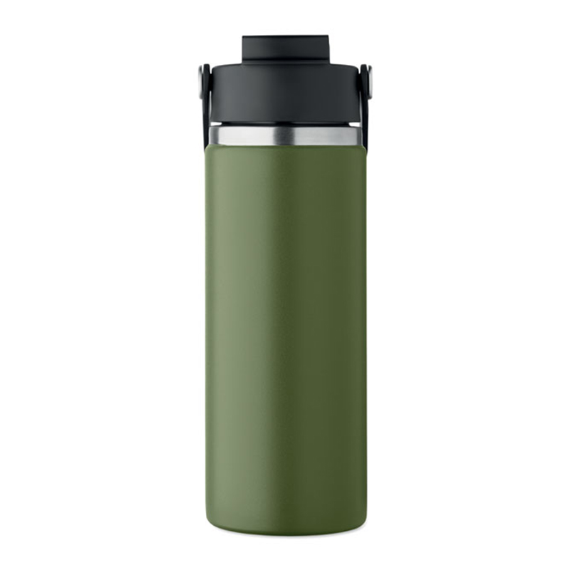 Double-walled bottle with straw - Image 3