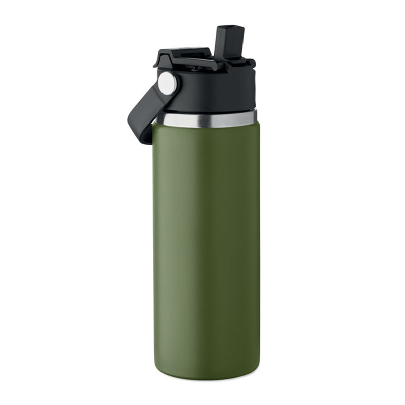 Double-walled bottle with straw - Image 9