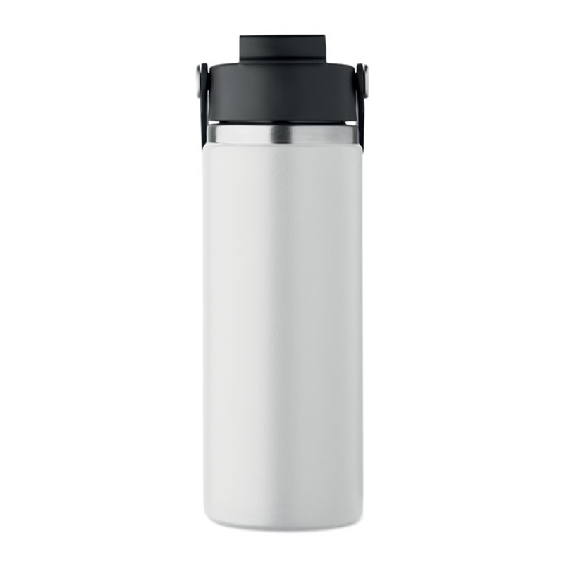 Double-walled bottle with straw - Image 4