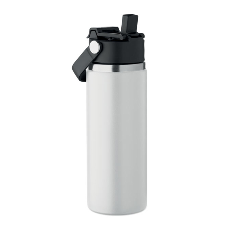 Double-walled bottle with straw - Image 10