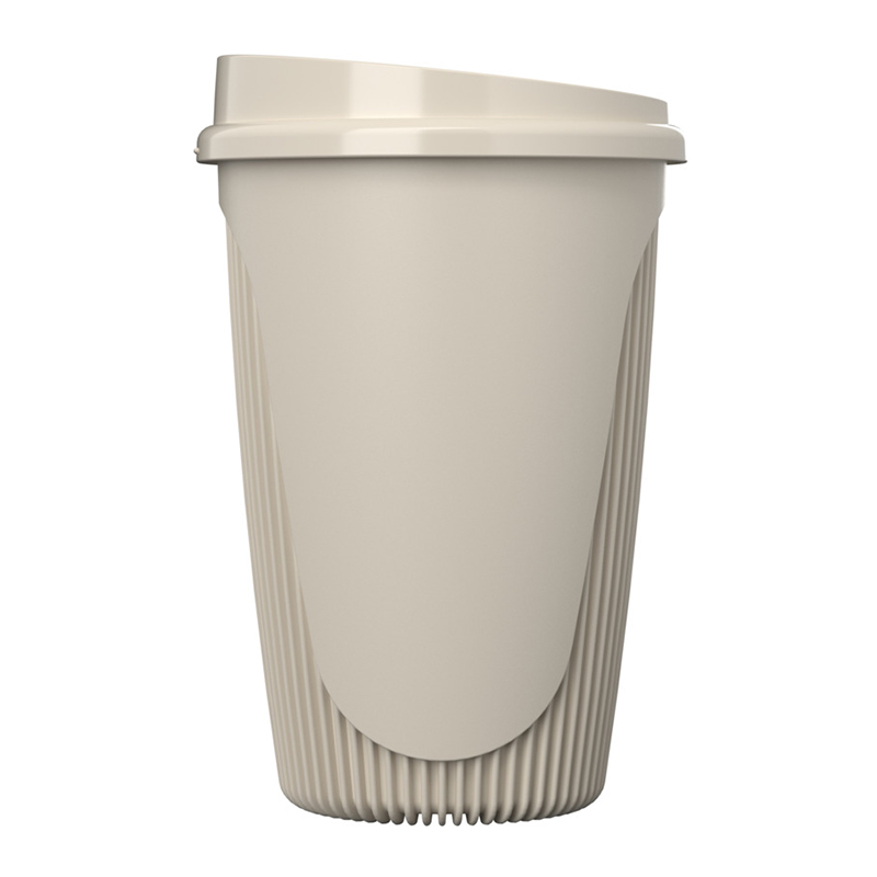 Single-wall cup with ridges - Image 6