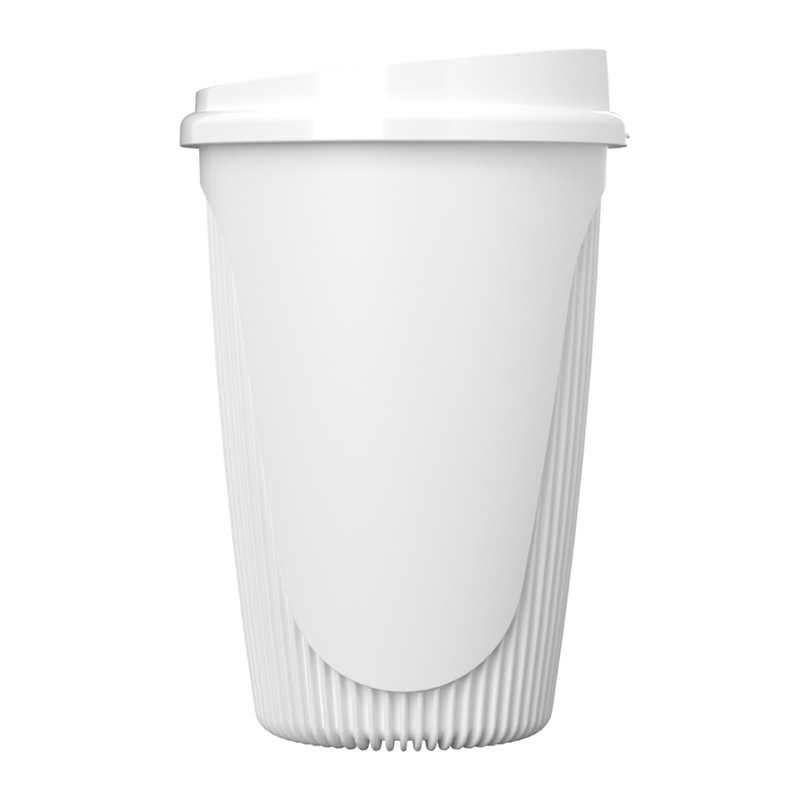 Single-wall cup with ridges - Image 3