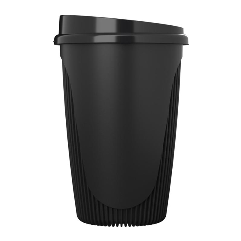 Single-wall cup with ridges - Image 7