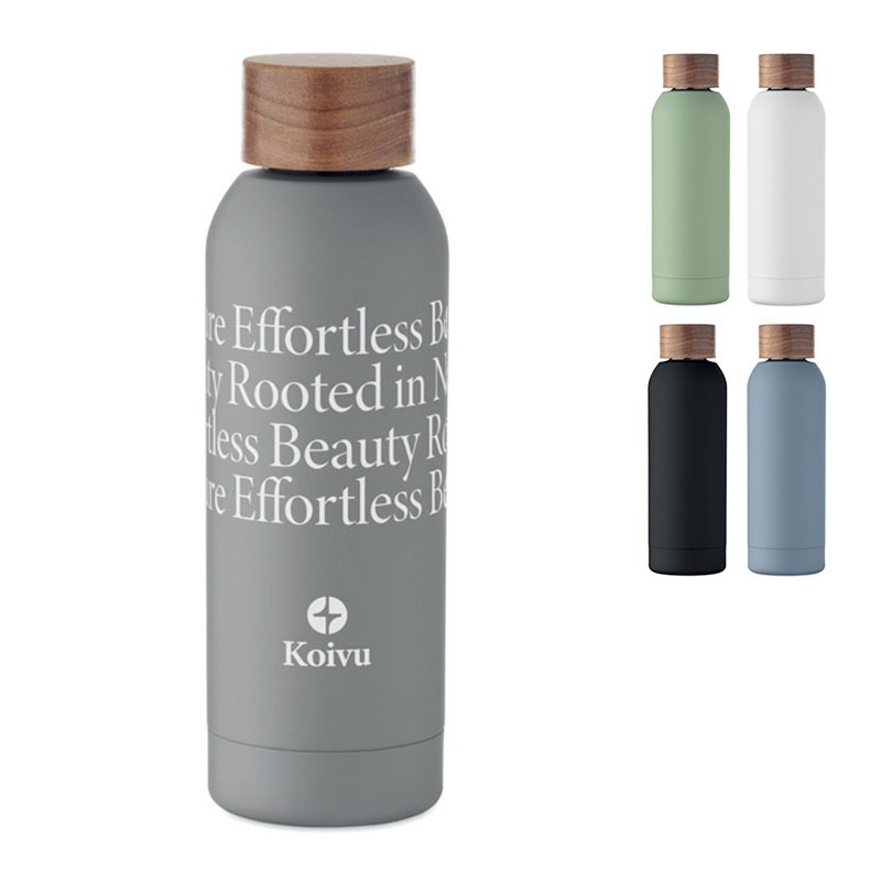 Single wall bottle recycled stainless steel
