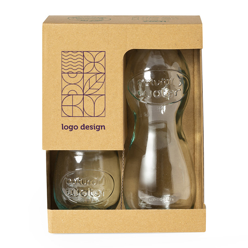 Bottle with glasses
