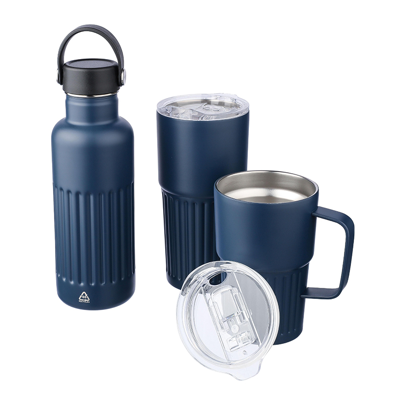 Recycled stainless steel travel mug - Image 6
