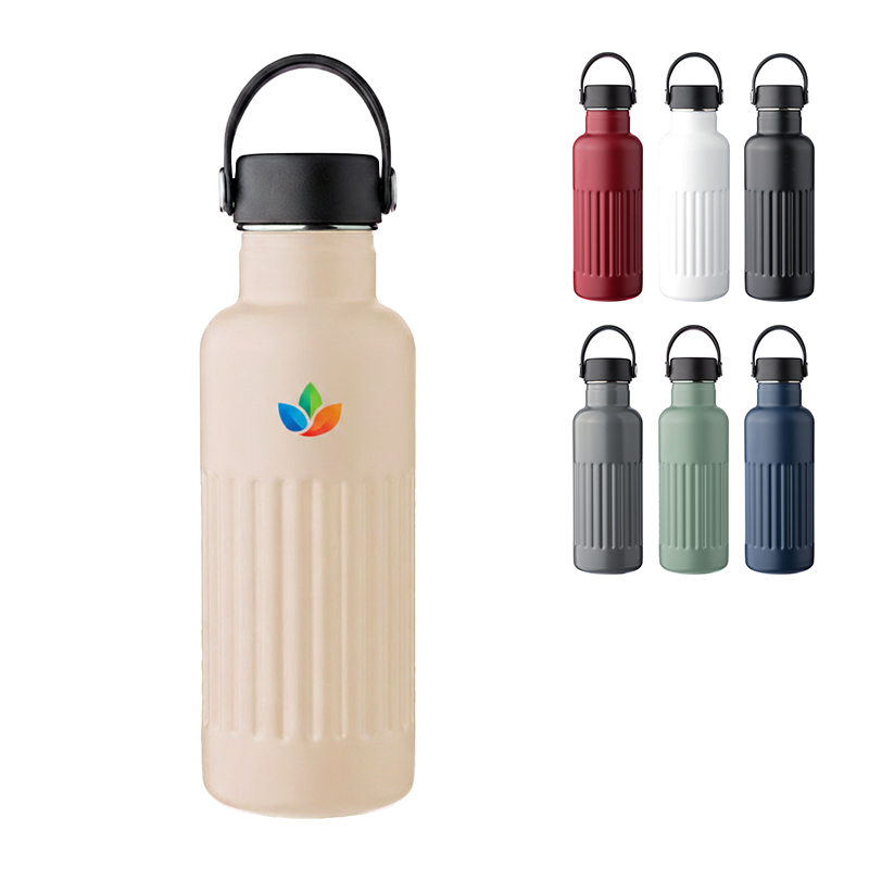Recycled stainless steel thermos bottle