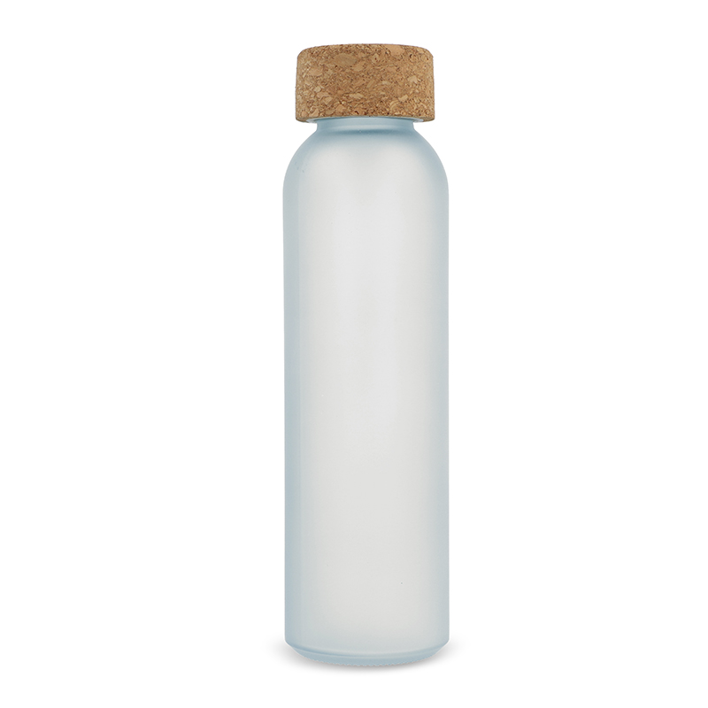 Frosted glass bottle - Image 8