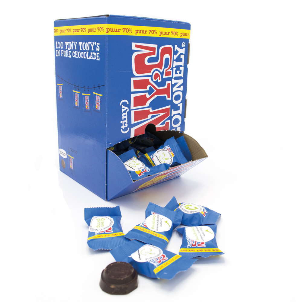 Tiny Tony's with own sticker