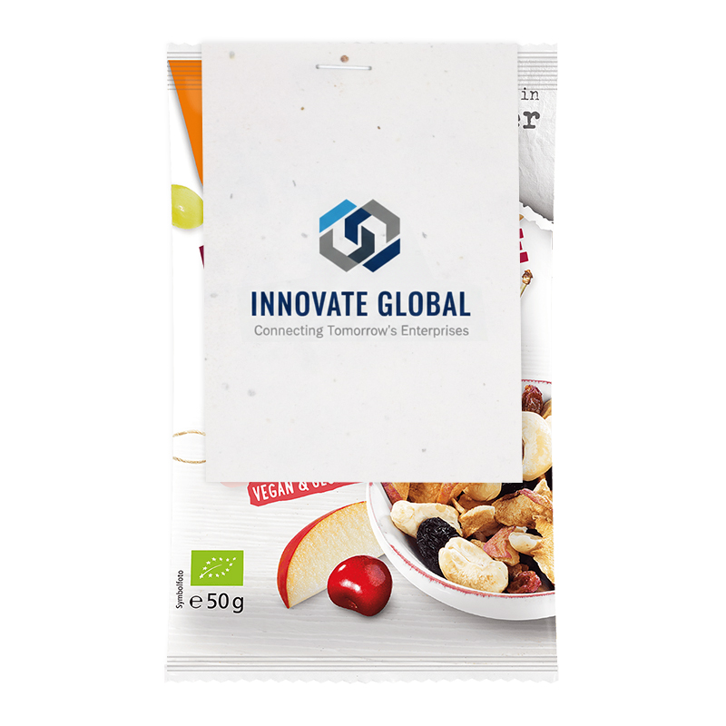 Organic snack mix apple-cherry