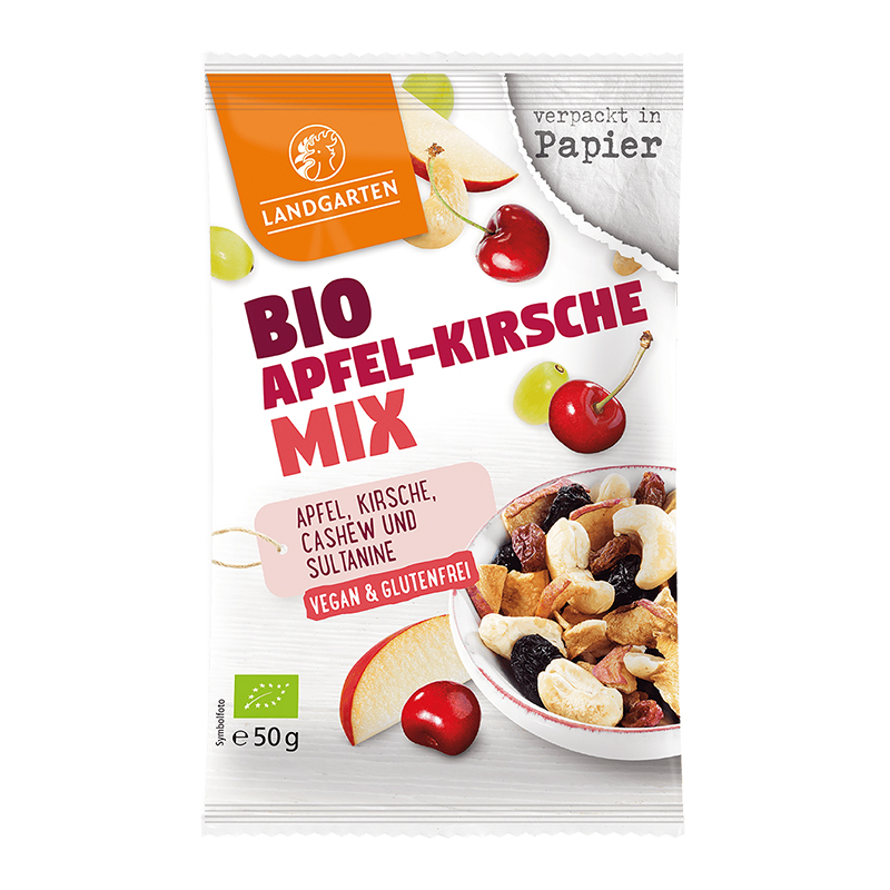 Organic snack mix apple-cherry - Image 3