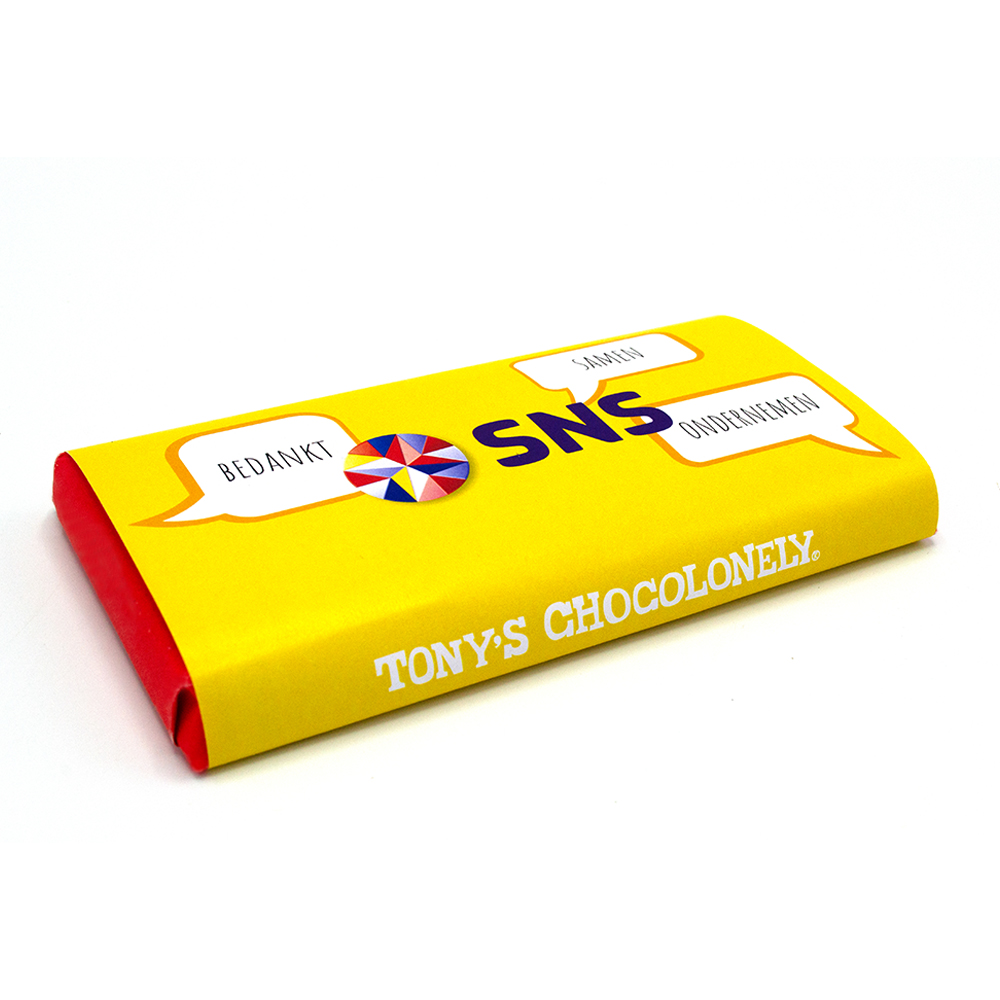 Tony's Chocolonely (180 gr.) customised wrapper