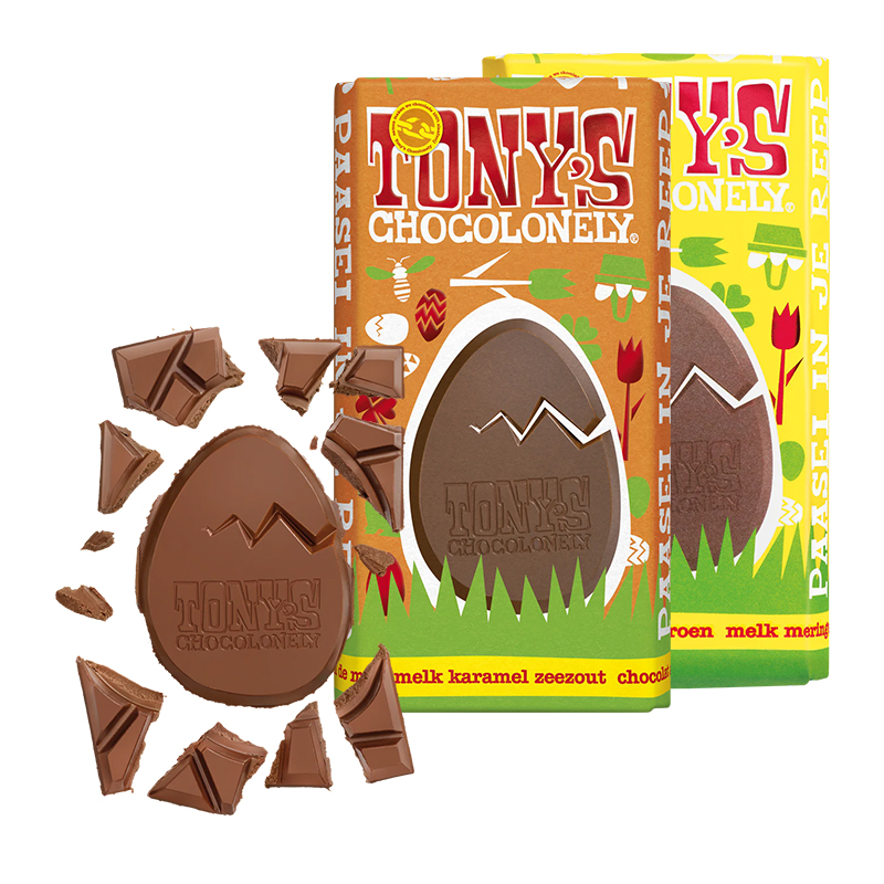 Tony's Chocolonely Easter bar