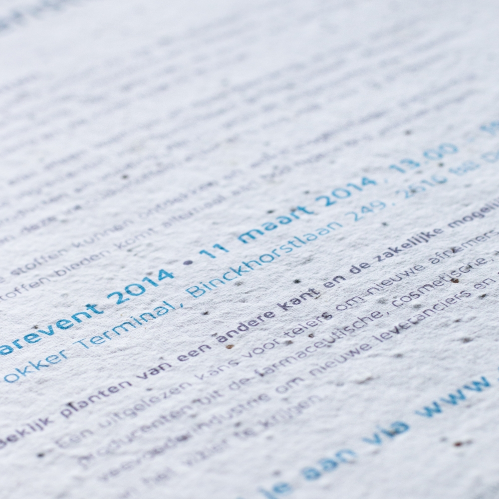 Seed paper business cards - Image 5