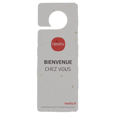 Seed paper door hanger - Image 2