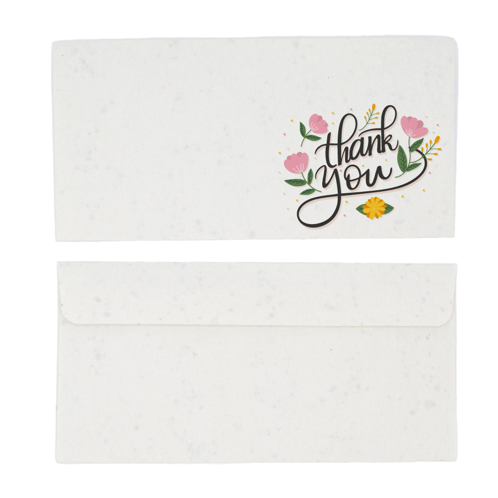 Seed paper envelope DL | Eco gift