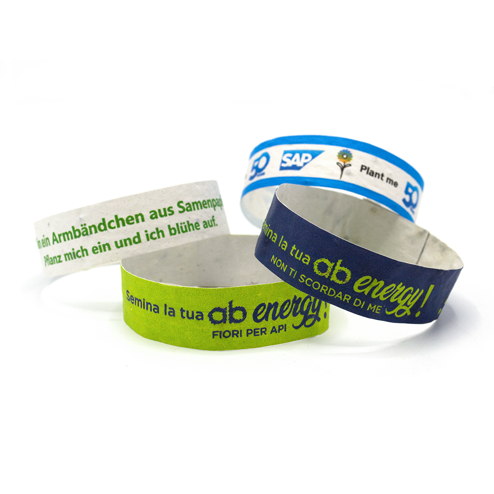 Festival wristband seed paper | 200 gsm