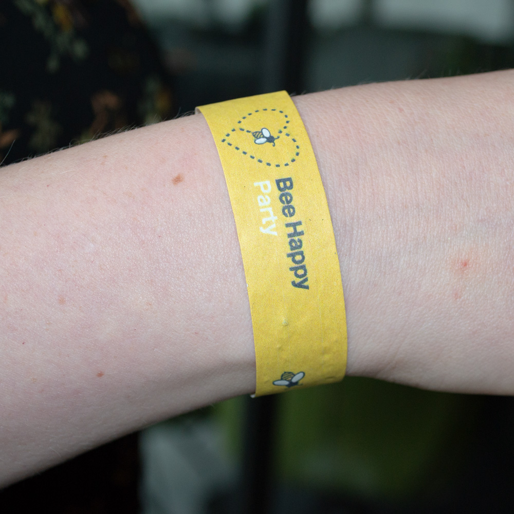 Festival wristband seed paper | 200 gsm - Image 2
