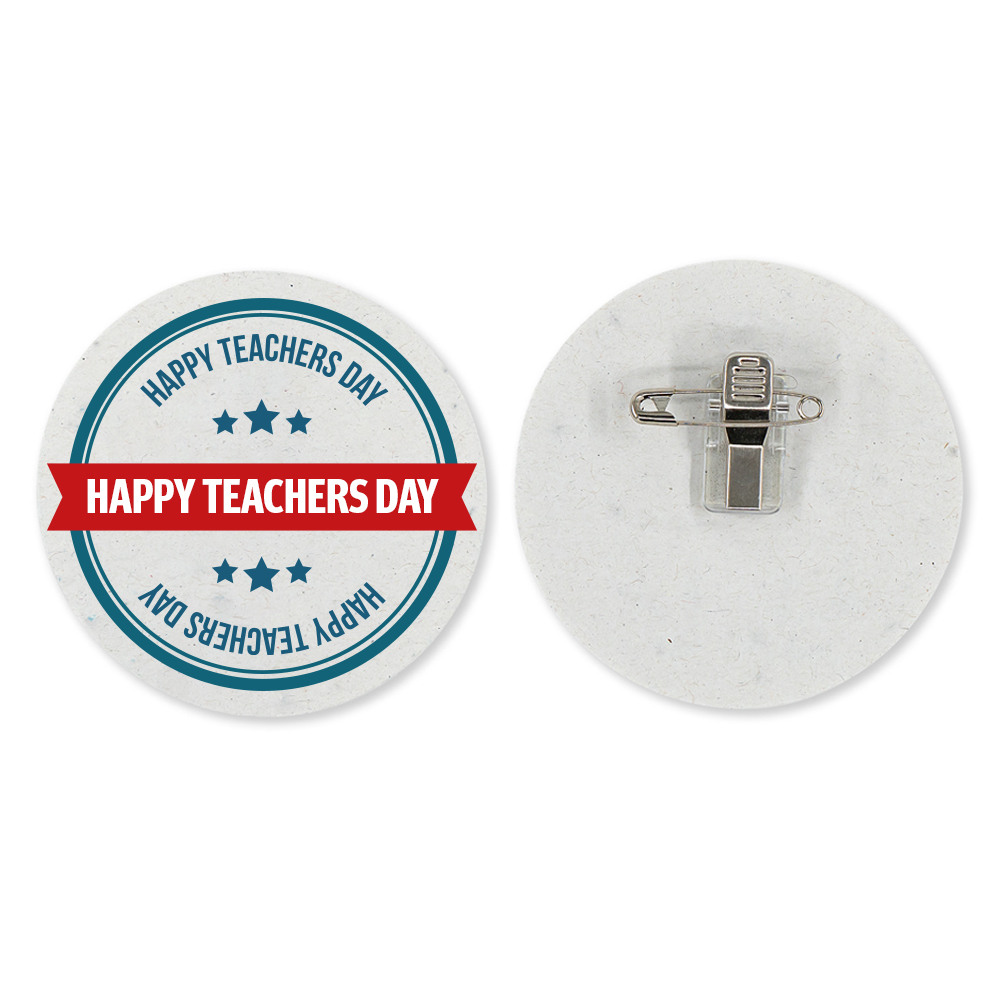 Seed paper badge