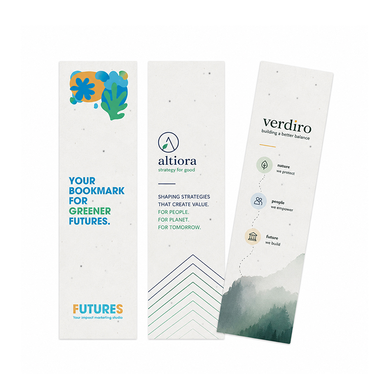 Seed paper bookmark | 200 gsm