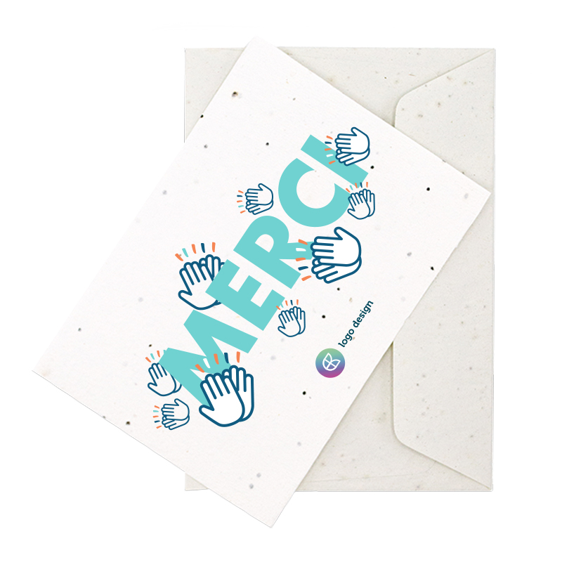 Seed paper card A5