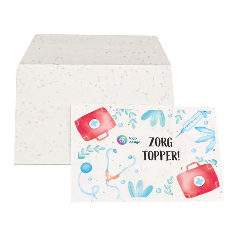 Seed paper card A6 - international nurses day