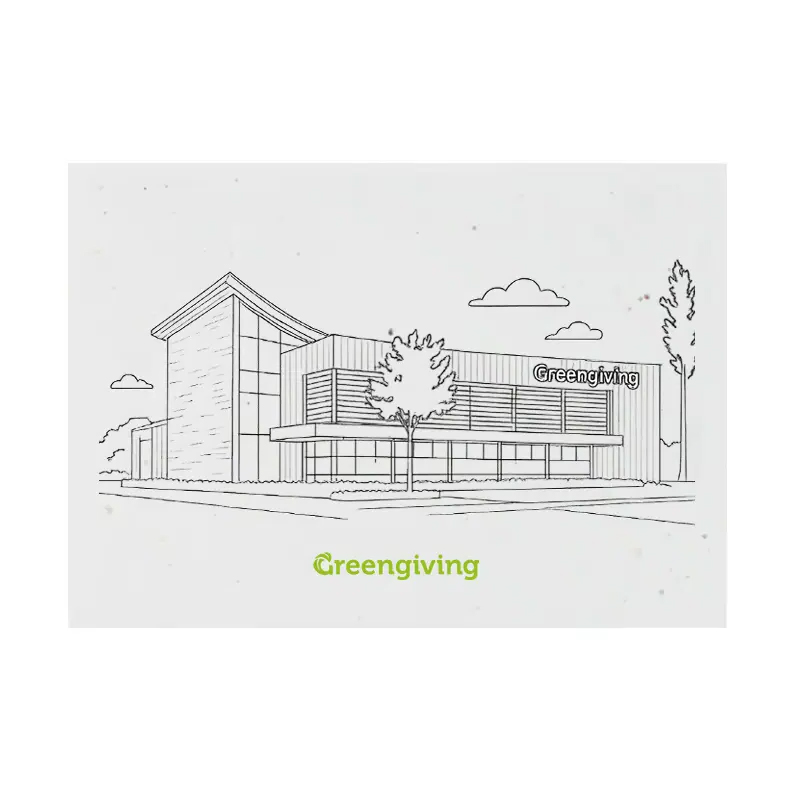 Seed paper colouring sheet