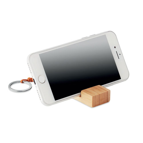Bamboo Keychain | Phone stand - Image 2