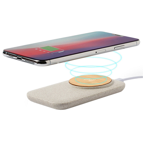 Wireless charger made of wheat straw - Image 2
