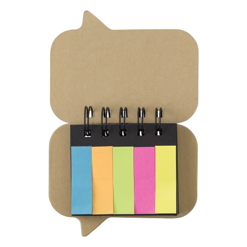 Booklet with sticky notes | Eco gift