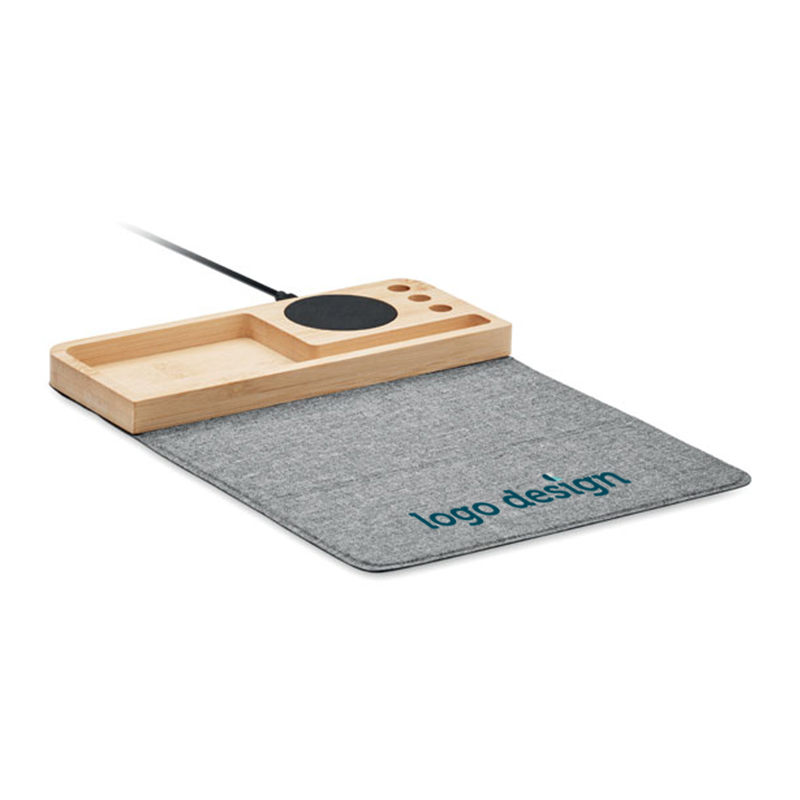 Bamboo Charger and Desk Organiser