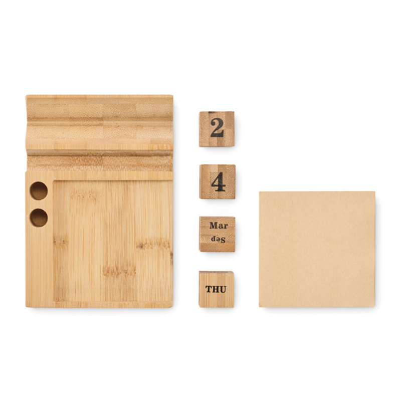 Desk organiser bamboo - Image 2