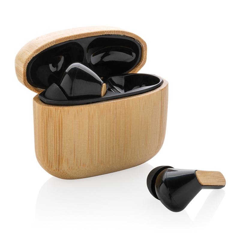 Wireless bamboo earbuds - Image 2