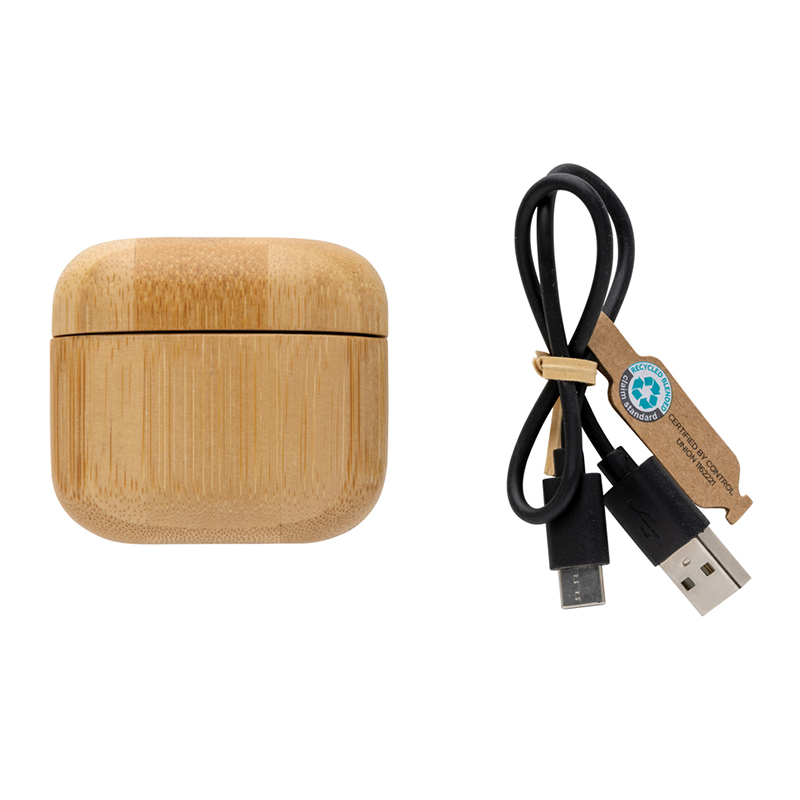 Wireless bamboo earbuds - Image 5