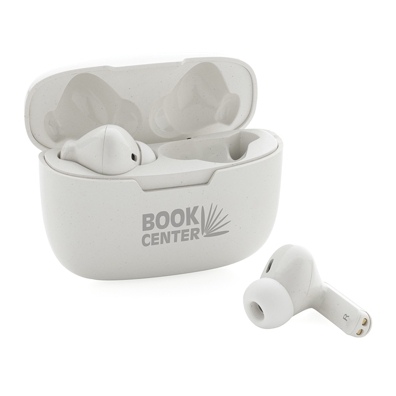 Wireless earbuds recycled plastic